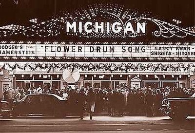 Michigan Theatre - Old Marquee Shot